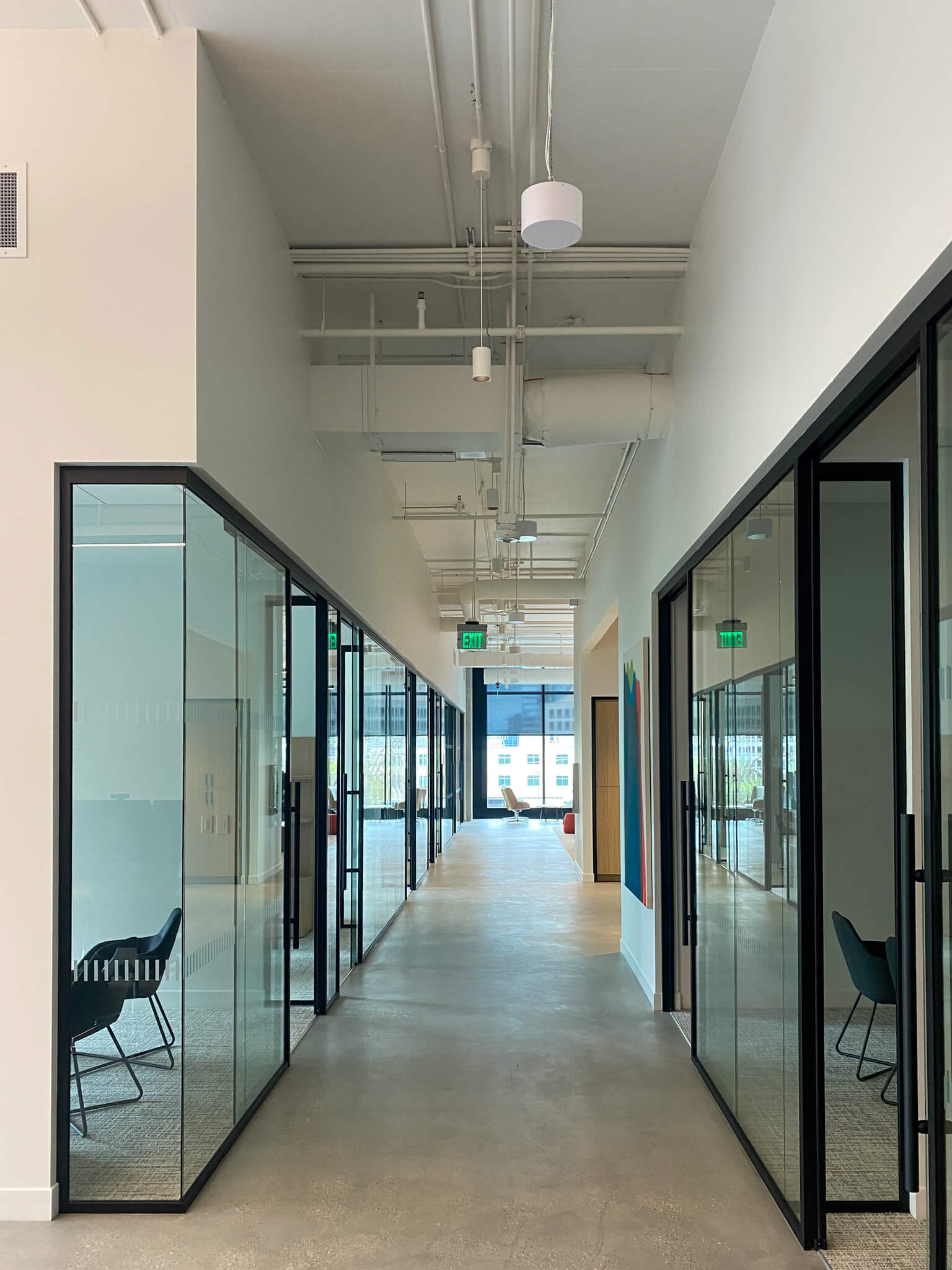 Sound Masking Hallway